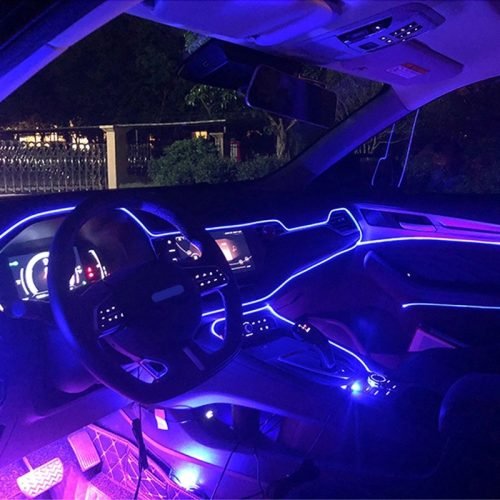car ambient lights in dubai